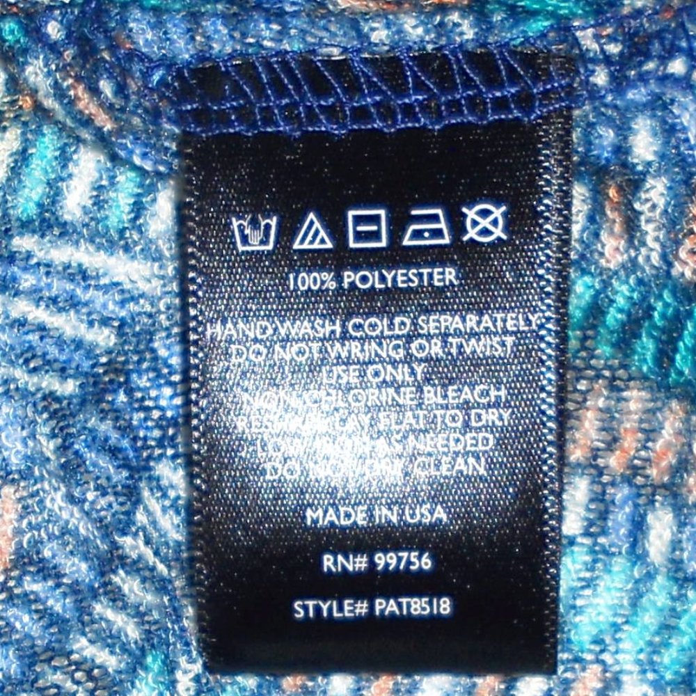 Painted Threads Blue Open Front S/S Kimono Batwing - image 6